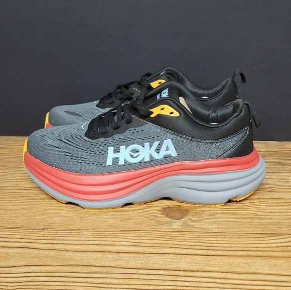 Hoka Shoes - Hoka Bondi 8 athletic running shoes men's 7 women's 8.5 wide
